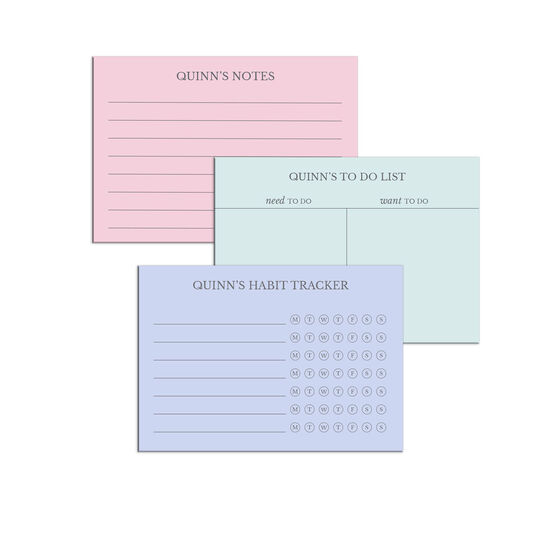 Daily Task and Tracker 4x3 Post-it® Notes